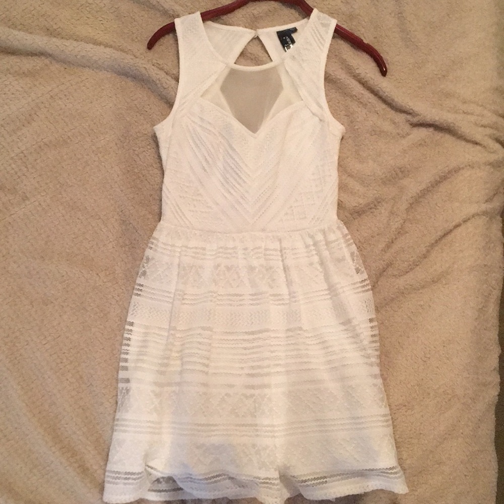 white dress